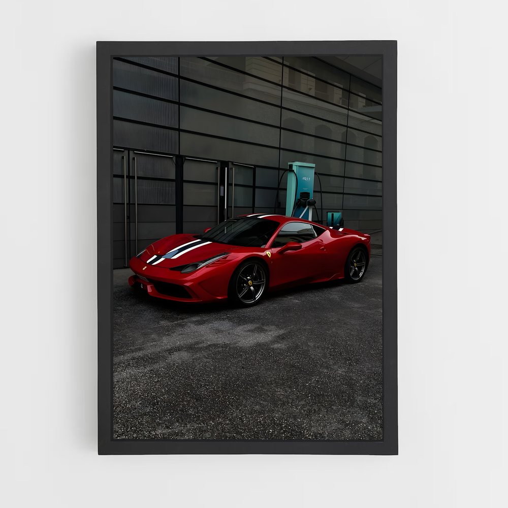 Poster Ferrari Éclatante (vue 2)